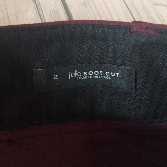 Loft Julie Boot Cut Pants - Picture 3 of 6